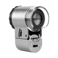 thumbnail image 1 of MesaSe Portable Mini 50X LED UV Light Pocket Microscope Jewelery Currency Detecting Magnifier Adjustable Loupe, 1 of 6
