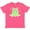 Retro Heather Pink, variant on Inktastic Space Alien Halloween Youth T-Shirt