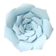 thumbnail image 5 of Accesorio de cumpleaños de fondo de decoración de pared de flores de papel hecho de 11,8 pulgadas Azul claro, 5 of 6