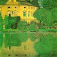 thumbnail image 3 of Klimt, Gustav 12x12 Black Modern Framed Museum Art Print Titled - Schloss Kammer On Attersee - 2, 3 of 5