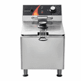 thumbnail image 5 of Commercial Deep Fryer 12Qt, 1750W Electric Countertop Fryer with Basket, Adjustable Legs, Stainless Steel Single Fryer, Temperature Control, for Restaurant and Home Use, 5 of 6