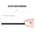 thumbnail image 4 of Mistaha Wireless Magnetic LED Night Light with Human Body Sensor - Rechargeable Strip Lamp for Kitchen Wardrobe, 31 LEDs, Black Color, 4 of 7