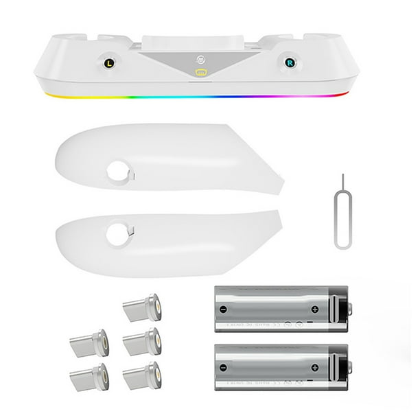 Soporte de pantalla VR controlador de auriculares cargador indicador de carga para Meta Quest 3