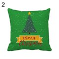 thumbnail image 5 of Dream Lifestyle Merry Christmas Santa Elk Snowman Print Pillow Cover Case Cushion Home Decor, 5 of 8