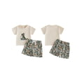 thumbnail image 2 of BemeyourBBs Baby Boy First Birthday Outfit Duck Camouflage Outfits One Years Old Birthday Clothes Short Sleeve T-shirts and Camo Shorts Set 2 Piece Toddler Boys Summer Clothes, 2 of 8