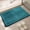 Blue, variant on Namzi Absorbent Quick‑Dry Memory Foam Bath Rug, Soft Modern Polyester Sponge Non‑Slip Doorway Floor Mat, Black 15.75x23.62x0.79In ,1Pack