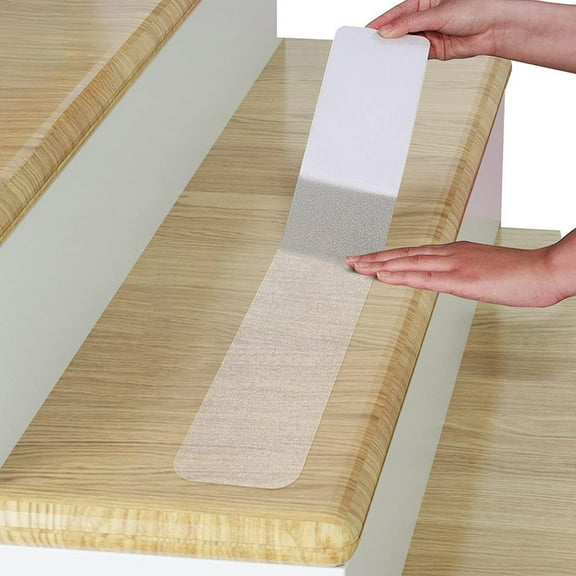 XmhyTop-A 6”x32” Stair Treads Non-Slip Outdoor Tape – (5 Pack) Transparent