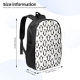 thumbnail image 2 of Disketp Lovely Penguin School Backpack, Lightweight Basic Middle School Bookbags 17 Inch Casual Daypack for Student College, Travel or Outdoor, 2 of 6