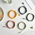 thumbnail image 5 of Silicone Egg Cooker Rings Set - Square & Round Non-Stick Egg Rings with Handle for Pancakes, Breakfast Sandwiches and Omelets - Dark Blue, 5 of 8