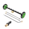 thumbnail image 3 of Terraxo Nettoyeur Haute Pression pour Châssis avec Acier Résistant à l'Usure, action de Nettoyage Puissante, Tiges d'Extension Incluses, Roues à Connexion Rapide Adaptées pour l'Entretien des Véhicules, Style de surface Extérieure, 3 of 8