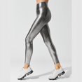 thumbnail image 1 of Pantalones de yoga de exterior, nuevos pantalones casuales de cintura alta, estilo europeo, de color bronce y liso, pantalones ajustados, 1 of 6