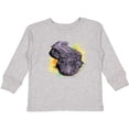 thumbnail image 3 of Inktastic Colorful Lurking Gator Boys or Girls Long Sleeve Toddler T-Shirt, 3 of 5
