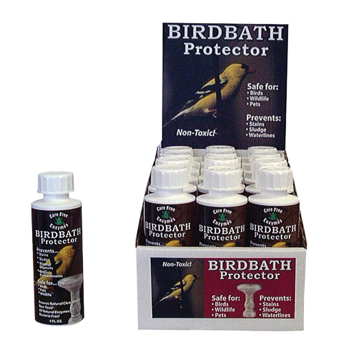 12/Pack Carefree Enzymes 25027 Birdbath Protector