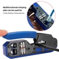 thumbnail image 2 of RJ45 Tool Network Crimper Rj45 Crimping Tool Stripper Cutter for Rj45 Cat6 Cat5E Cat5 Rj11 Rj12 Connector, 2 of 5