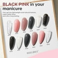 thumbnail image 5 of modelones Poly Gel Nail Kit 6 Colors with 8 W Nail Lamp Nail Extension Gel Kit Nude Clear Pink Black Glitter Complete Starter Kit for Beginner Nail Thickening Solutions DIY at Home for Women, 5 of 9