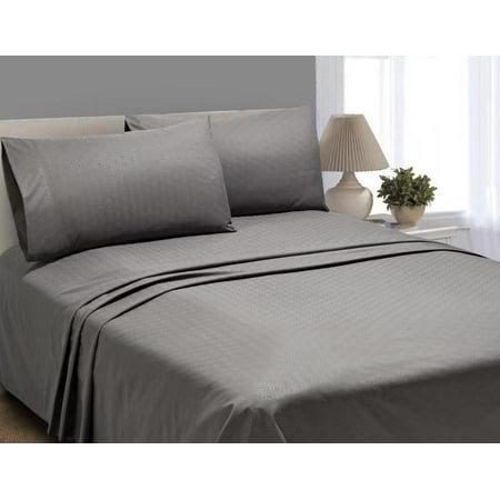 Better Homes & Gardens Luxury Microfiber Embossed Sheets, King Pillowcase Set
