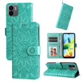 thumbnail image 1 of Funda tipo cartera GANGXUN para Xiaomi Redmi A1 4G , diseño girasol, cuero PU, soporte, cierre magnético, tarjetero, 1 of 5