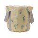 thumbnail image 3 of Lavabo plegable para pies con aislamiento de PVC, portátil, para remojar los pies, cubo de agua con asa para acampar al aire libre, viajes, cactus amarillo, 3 of 5