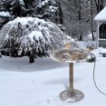 thumbnail image 3 of facefd Bird Bath Heater for Outdoors in Winter Birdbaths Deicer with Thermostatically Controlled for Patio Yard Lawn Colorful, 3 of 8