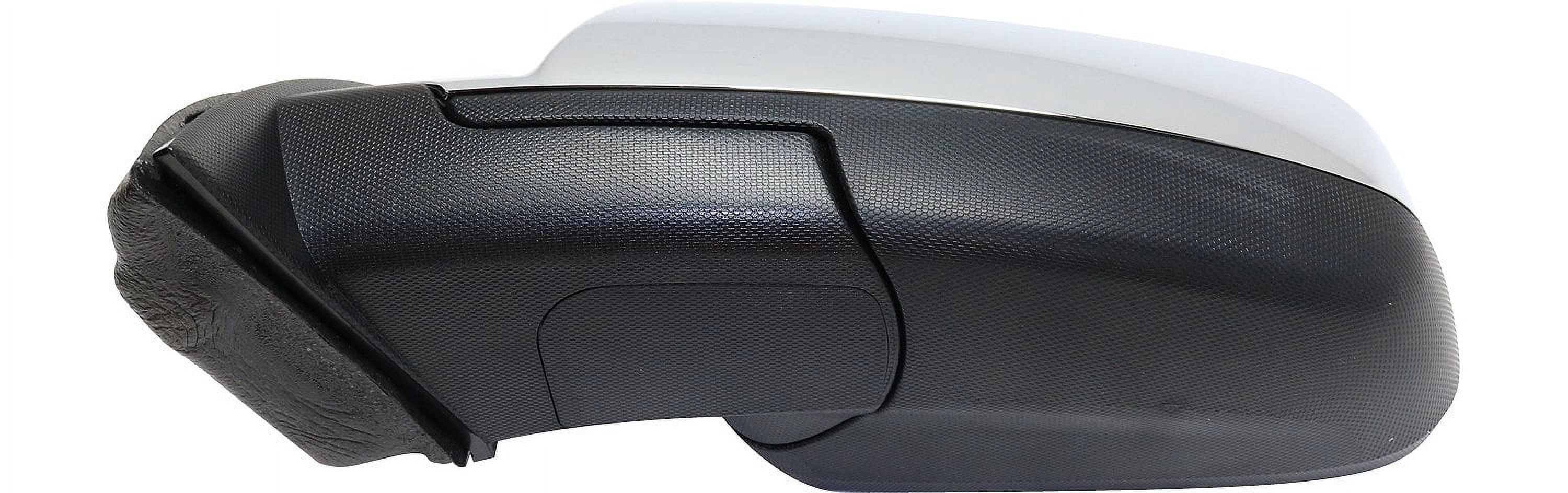 Mirror Compatible With 2010-2017 Chevrolet Equinox Gmc Terrain Left Driver Side Heated Chrome Kool-Vue