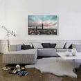 thumbnail image 2 of ARTCANVAS Taipei Taiwan Skyline Overcast Canvas Art Print - Size: 40" x 26" (1.50" Deep), 2 of 9