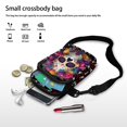 thumbnail image 7 of HELLHERO Cat and Butterfly Pattern with Zipper Closed Adjustable Shoulder Strap Crossbody Bag Lightweight for Outdoor Daily Use, 7 of 7