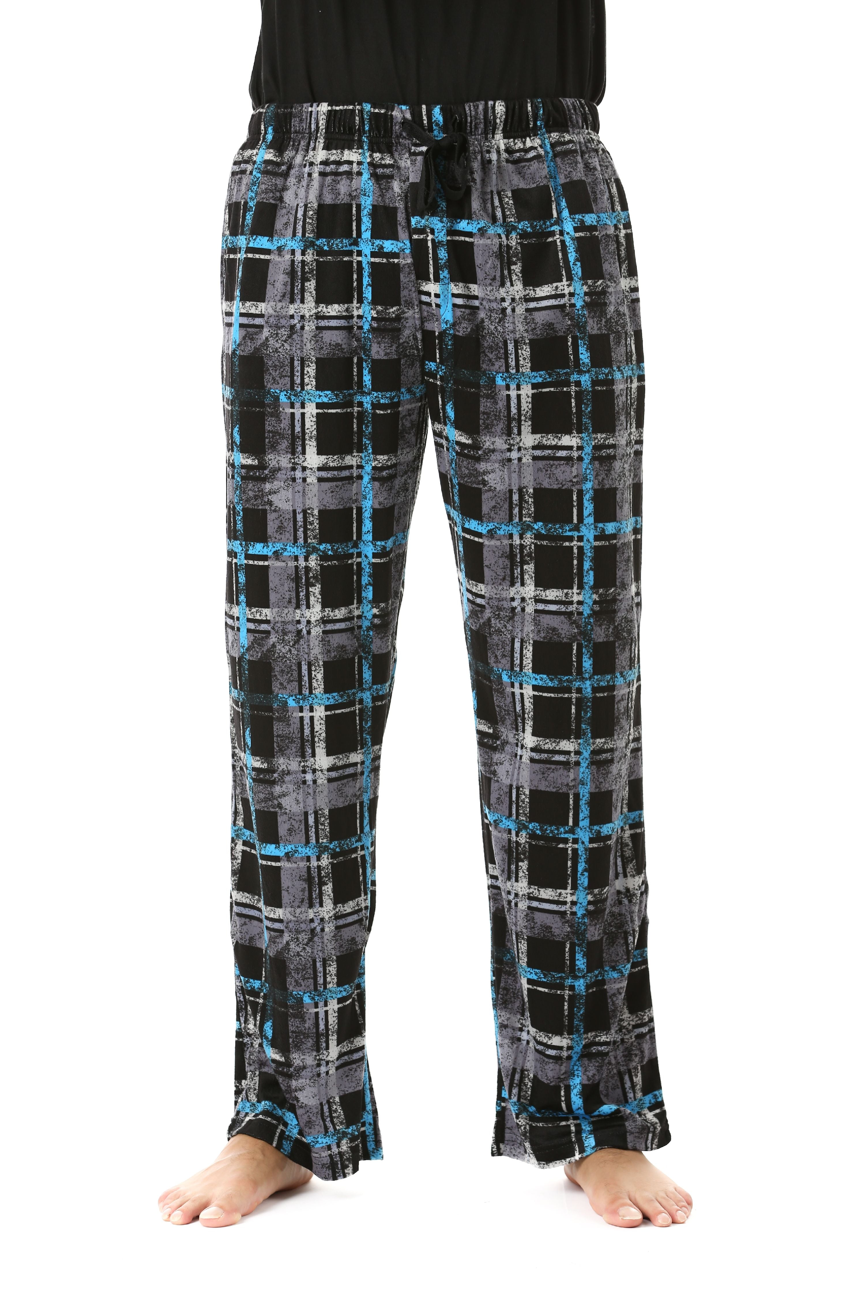 #FollowMe Fleece Pajama Pants for Men / Sleepwear / PJs (Small, Black ...