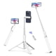 thumbnail image 1 of Trípode para selfies ATUMTEK, 68,5 cm, con mando Bluetooth, color blanco, 1 of 8