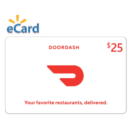 Door Dash 25 Gift Card Email Delivery