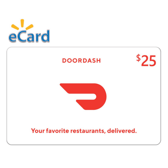 Doordash 50 Gift Card Email Delivery