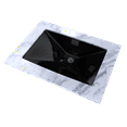 thumbnail image 3 of TOTO® Lloyd® Rectangular Undermount Bathroom Sink, Ebony - LT931#51, 3 of 3