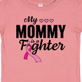 thumbnail image 4 of Inktastic Breast Cancer Awareness My Mommy is a Fighter Boys or Girls Baby T-Shirt, 4 of 5