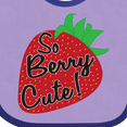 thumbnail image 4 of Inktastic So Berry Cute Boys or Girls Baby Bib, 4 of 4