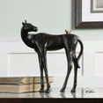 thumbnail image 2 of Uttermost Hello Friend Farmhouse Iron Horse Statue in Dark Brown and Bronze, 2 of 6