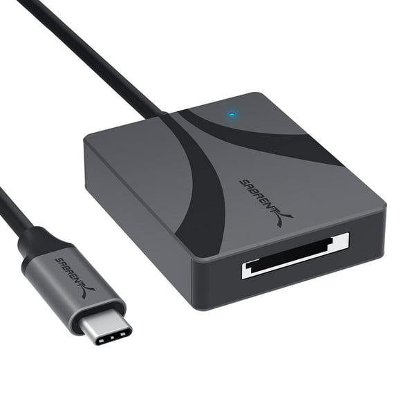 Lector de tarjetas SABRENT USB Tipo C CFexpress Tipo A CR-CFXA