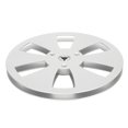 thumbnail image 1 of Empty Takeup Reel, 6 Hole 1/4 7 Inch Empty Reel Aluminum Alloy Opening Machine Part High Strength  For Reel To Reel Tape Player, 1 of 8