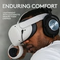 thumbnail image 5 of Logitech G PRO Gaming Headset for Oculus Quest 2 - Oculus Ready, Custom-Length Cable, PRO-G Precision Gaming Audio Driver, Steel and Aluminum Build, Low-Latency 3.5 mm Aux Connection, 5 of 8