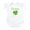 Cloud White, variant on CafePress - Fiona Shamrock Infant Bodysuit - Baby Light Bodysuit, Size Newborn - 24 Months