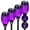 Purple, variant on Solar Lights Outdoor, Upgraded  Purple Solar Torch Lights Outdoor Flickering Flame for Garden Decor, Waterproof Outdoor Lights Solar Powered, Tiki Torches for Outside Yard Pathway Decor