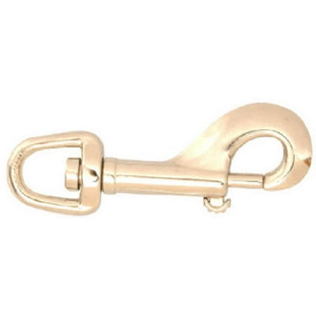 

Cooper Group/campbell 4PK 1 Die Cast Zinc With Nickel Finish Swivel Round Eye Bolt Snap