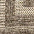 thumbnail image 3 of Nourison Home Tulum 3' x 5' Brown Outdoor Rug, 3 of 7