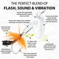 thumbnail image 2 of Panther Martin PMFSH_2_SO Single Hook Dressed Teardrop Spinners Fishing Lure - Silver/Orange - 2 (1/16 oz.), 2 of 2