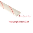 thumbnail image 2 of Uxcell Fiberglass Heat Shield Sleeve 10mm(3/8-inch) ID x 3ft Sleeving Pipe, 2 of 5