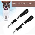 thumbnail image 5 of Cinturón de seguridad para coche para perro ajustable Ripstop, 2 uds. Arnés de asiento de coche para perro Universal Excelente Rendimiento ER000063XLL, 5 of 5
