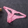 thumbnail image 6 of aturustex Men Simple Sexy Breathable Underwear Bikini Soft Cozy Skin-Friendly Low Rise Stretch Thong Underwear, 6 of 6