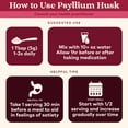 thumbnail image 3 of Suplemento de fibra ORGANIC INDIA en polvo de cáscara de psyllium entera 350 ml, 3 of 6