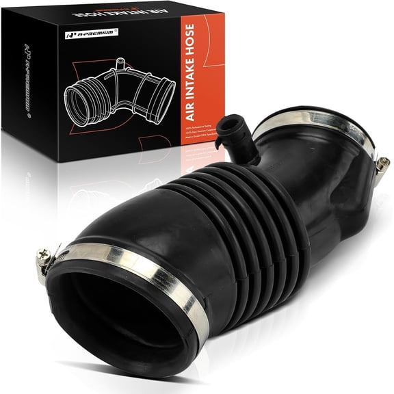 A-Premium Engine Air Cleaner Intake Hose W/Clamps Compatible with Honda Odyssey 2005-2006, 3.5L