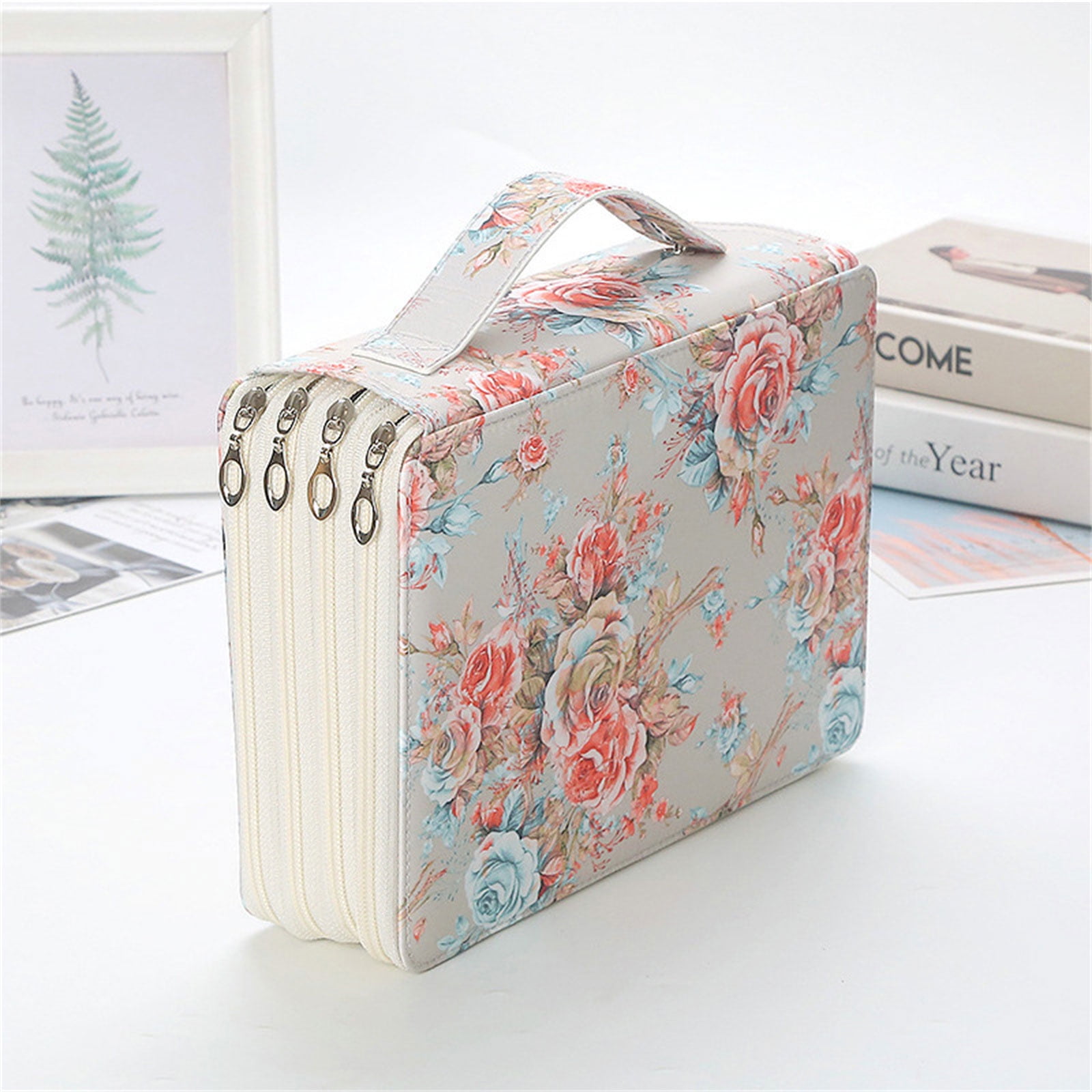 Large Pencil Case with 200 Compartments, Multifunction Pencil Organizers Bag Pencil Case with Zippers for Adults Teens