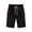 D1#Black, variant on ZHANGDER Girls Bermuda Shorts Long Shorts for Girls Knee Length High Waisted Summer Shorts Comfy Drawstring Short Pants with Pockets, Sky Blue 12-13 Years