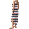 thumbnail image 4 of Fantaslook Summer Maxi Dresses for Women V Neck Tank Dress Vacation Beach Floral Sundresses with Pockets, 4 of 9